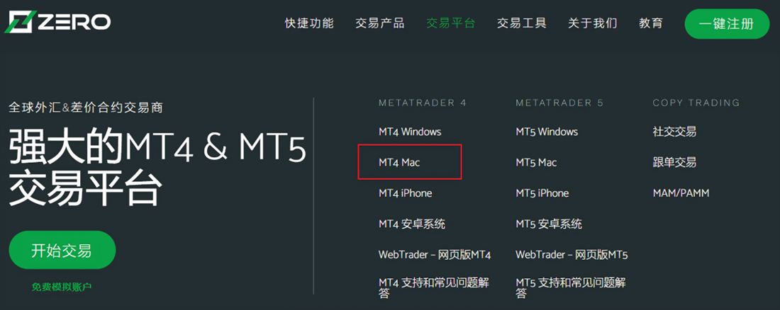 MT4 Mac端经纪商官网-Mac版下载导航