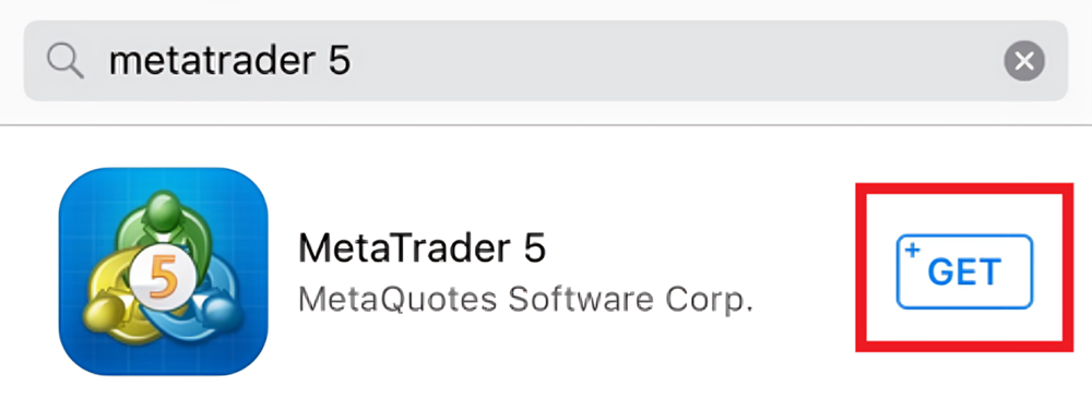 MT5苹果手机App Store下载获取
