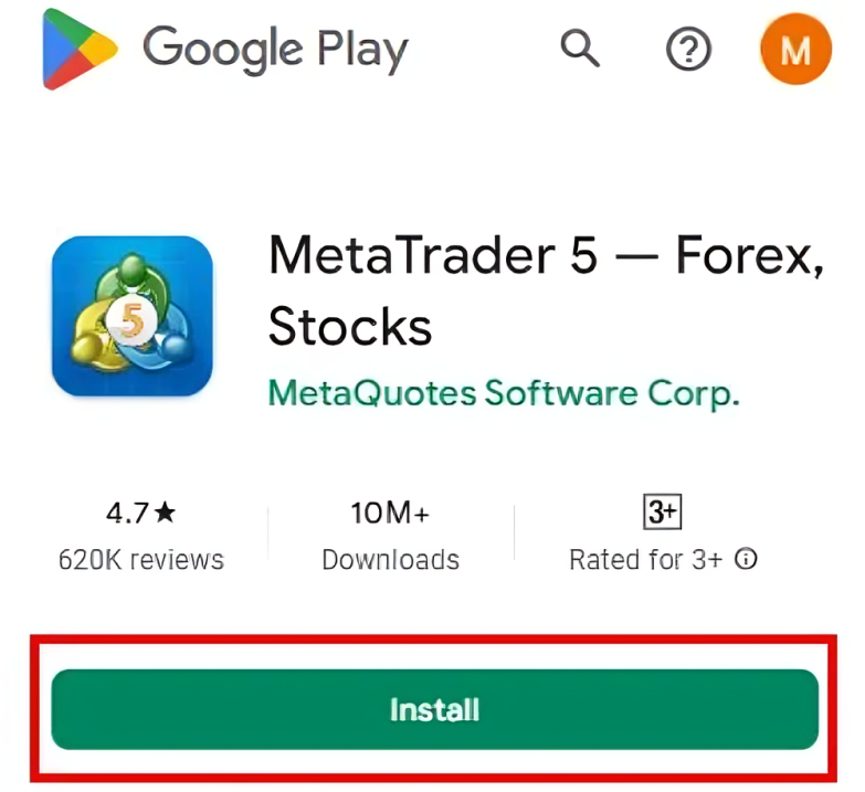 MT5苹果手机软件官网Google Play下载安装