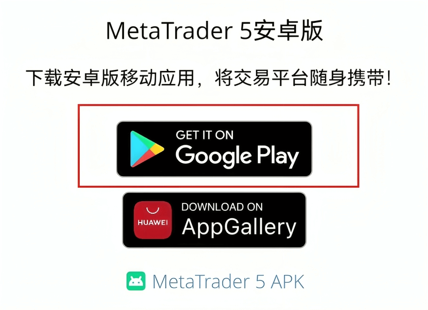 MT5苹果手机软件官网Google Play下载入口