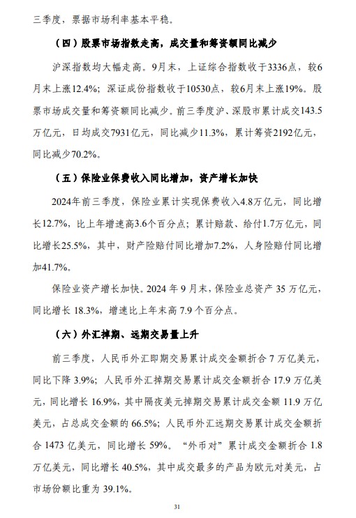 第三季度中国货币政策执行报告：坚决防范汇率超调风险 保持人民币汇率在合理均衡水平上基本稳定 - 图片37