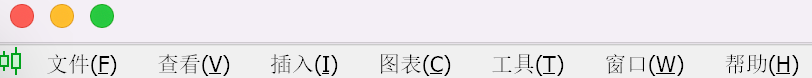 MT5 Mac版界面主菜单