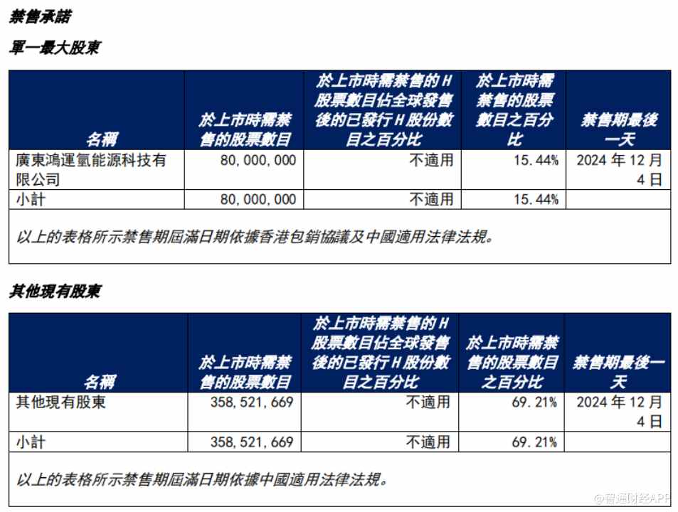 存仓、解禁、大手笔抛售，谁在导演国鸿氢能（09663）股价大跌？ - 图片2