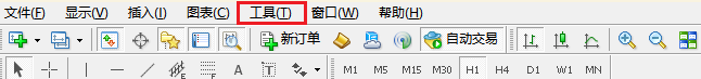EA-MT4工具菜单