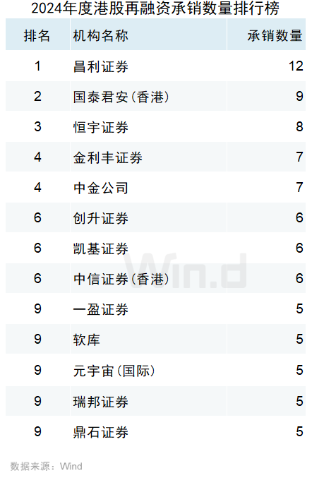 2024年度港股承销排行榜 - 图片29