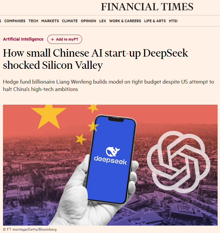 一夜之間，美國AI圈都在討論DeepSeek，股民焦慮“這是在做空英偉達嗎？” - 圖片7