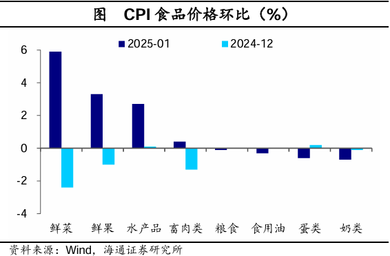 海通證券2025年1月物價數據點評：“春節錯位”下的CPI反彈 - 圖片1