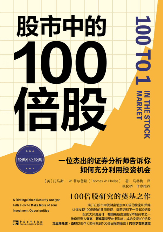 《股市中的100倍股》图书封面